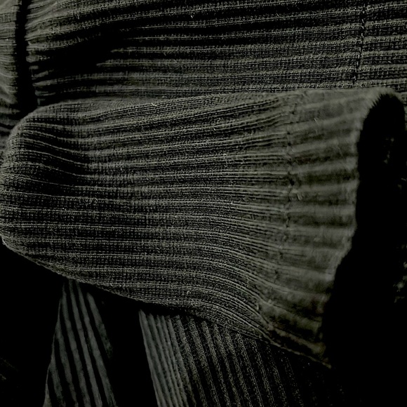 Ann Taylor Bell Sleeve Boatneck Sweater In Black - Picture 2 of 3